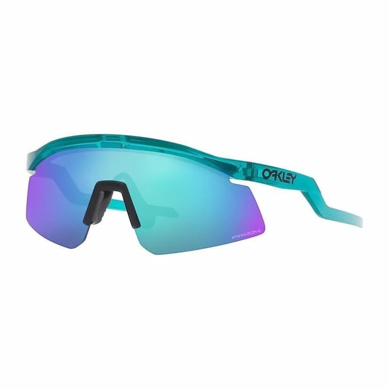 Óculos de Sol Oakley Unissex Hydra Trans Artic Surf Prizm Sapphire - Foto 1