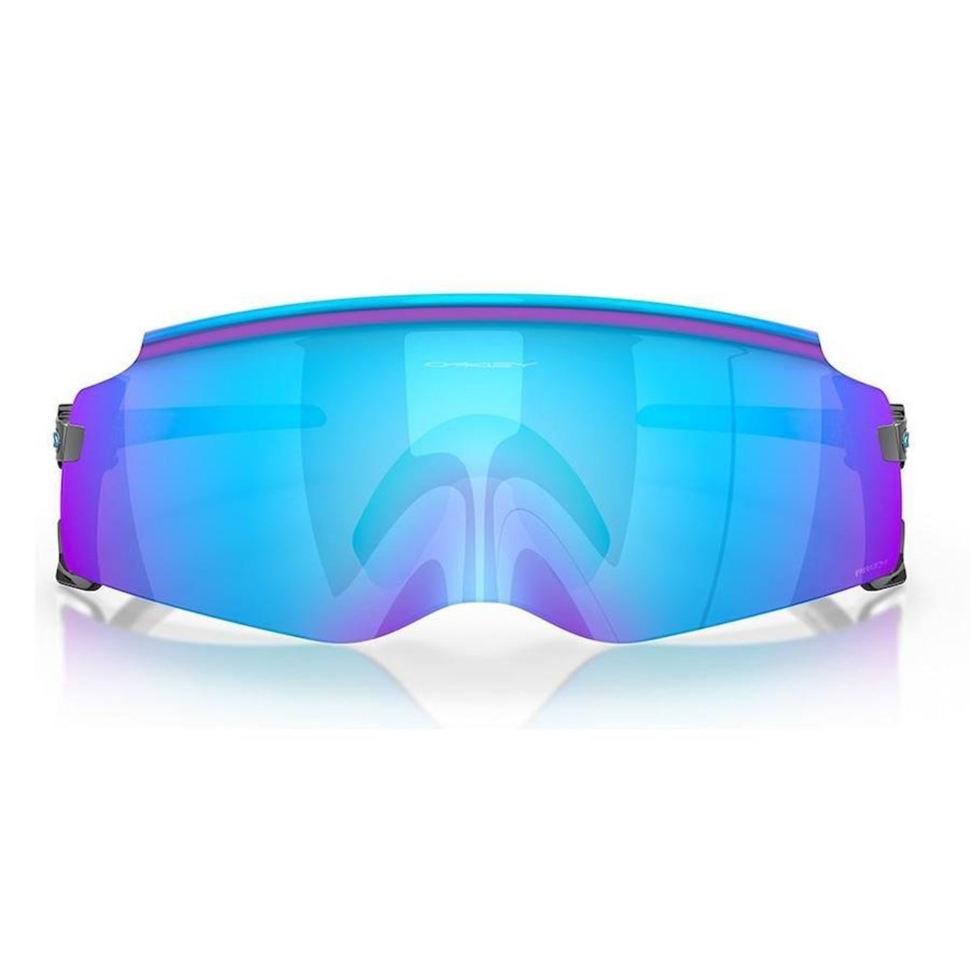 Óculos de Sol Unissex Oakley Kato M Polished Poseidon Prizm Sapphire - Foto 2