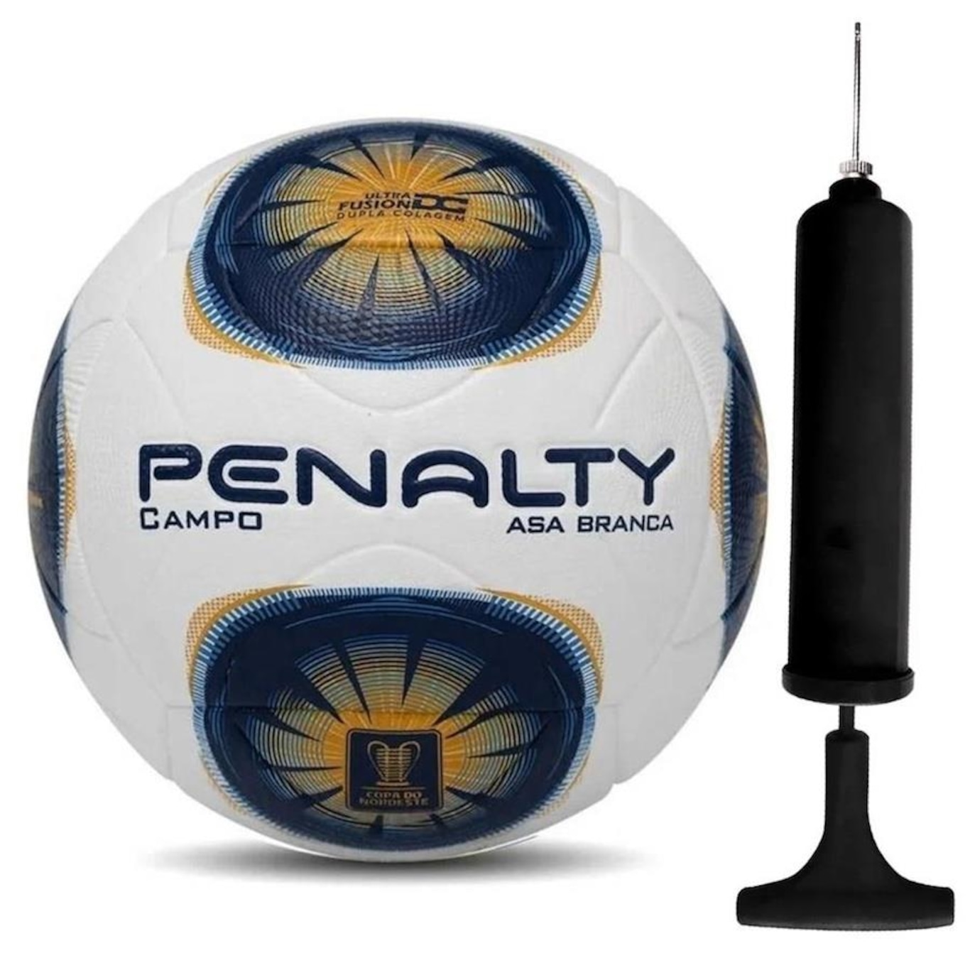 Kit Bola de Futebol de Campo Penalty Asa R2 XXIII + Bomba de Ar - Foto 1