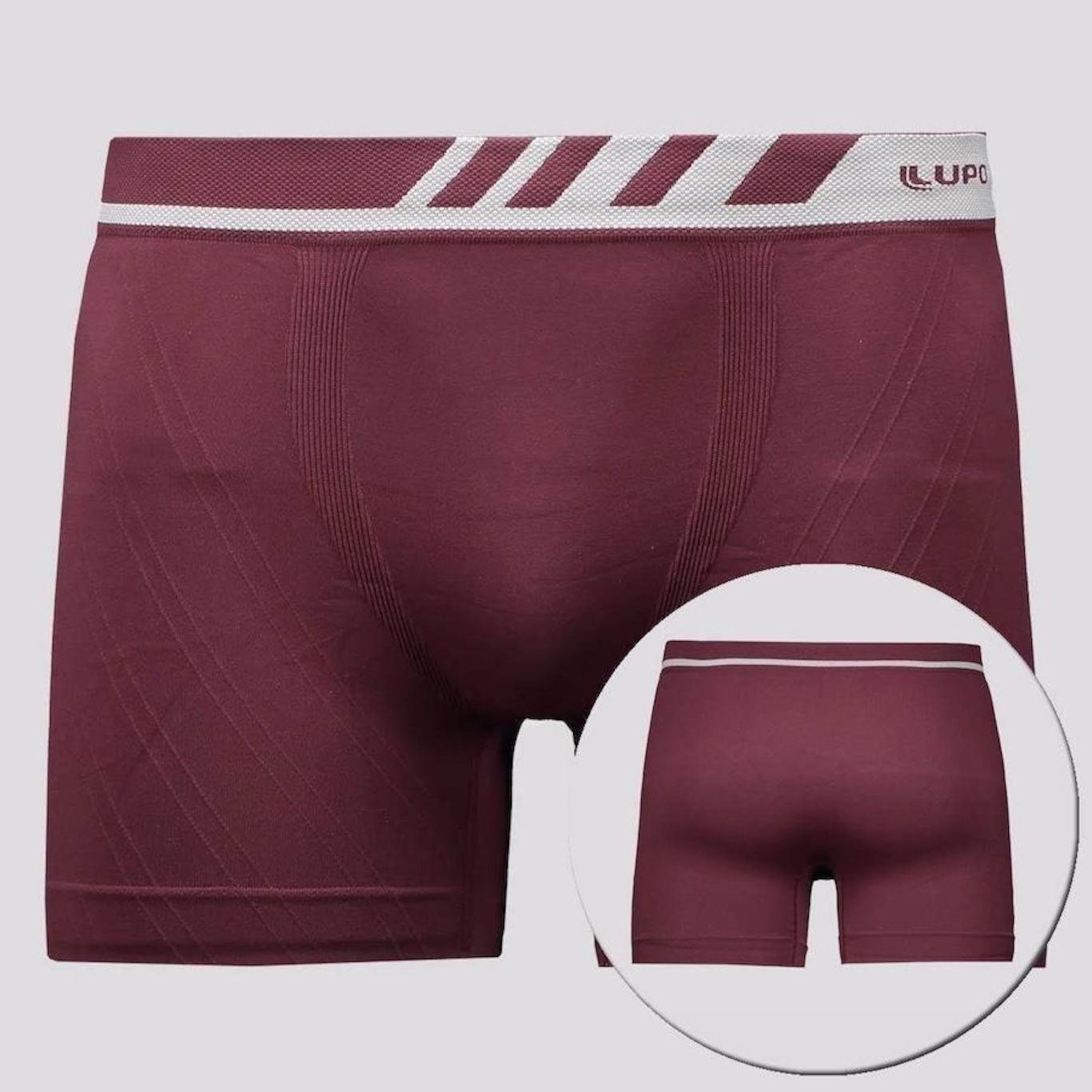 Cueca Boxer Lupo Especial Microfibra - Adulto - 3 unidades - Foto 2