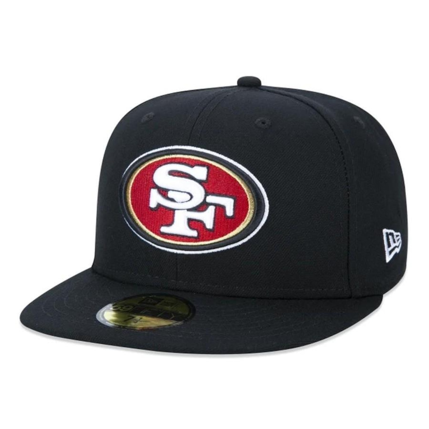 Boné Aba Reta New Era 59Fifty NFL San Francisco 49ers - Fechado - Adulto - Foto 1