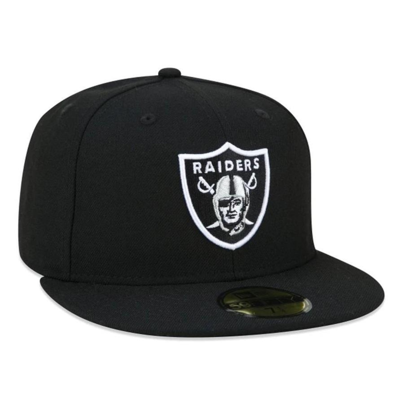 Boné Aba Reta New Era 59Fifty NFL Las Vegas Raiders Core - Fechado - Adulto - Foto 4