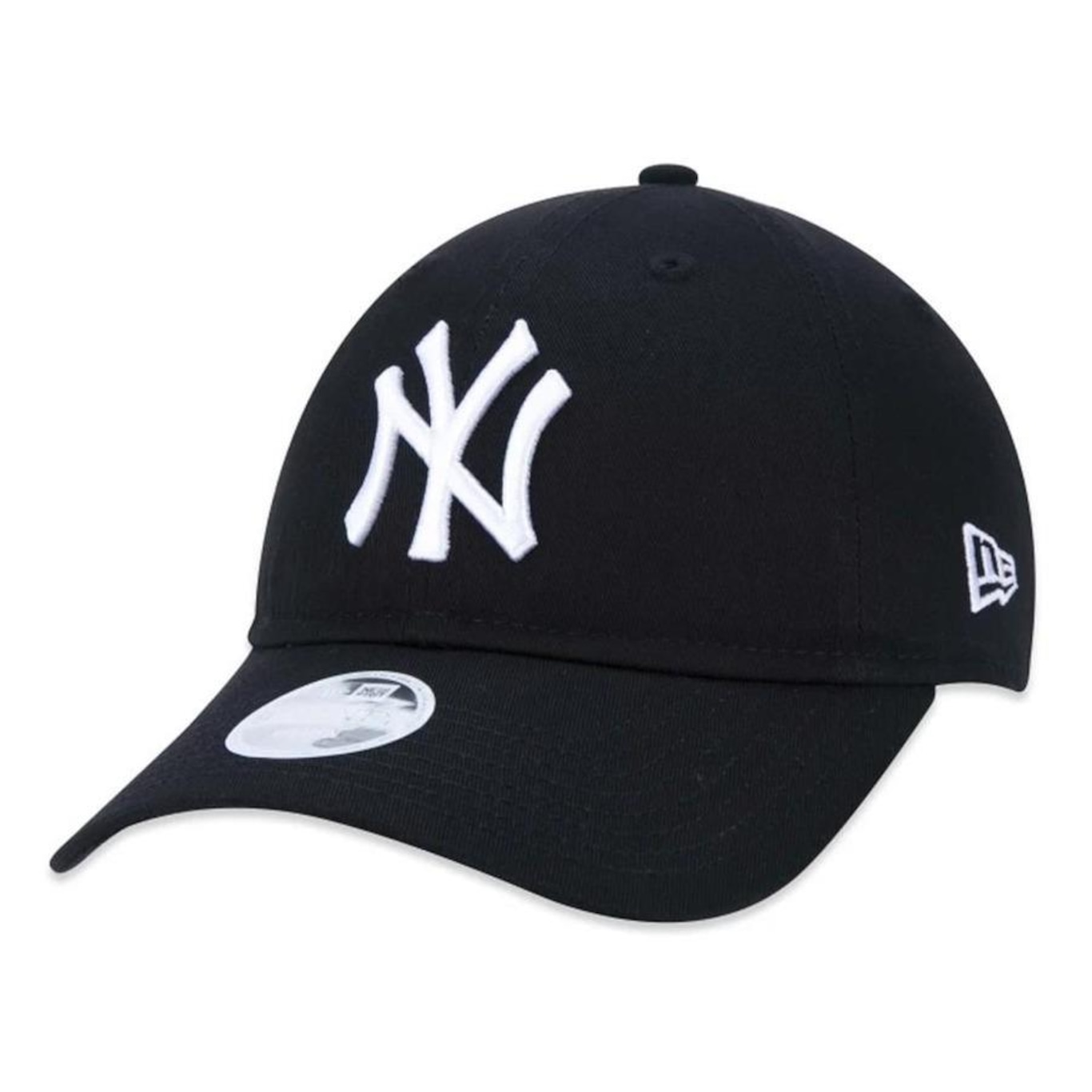 Boné Aba Curva New Era 9Twent MLB New York Yankees Girl - Strapback - Feminino - Foto 1