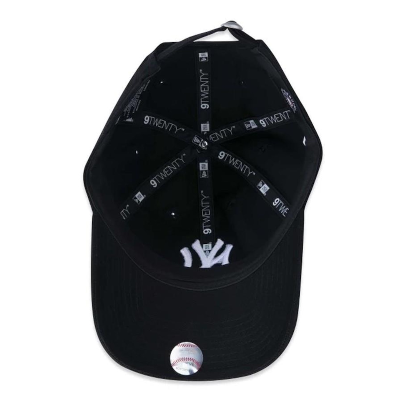 Boné Aba Curva New Era 9Twent MLB New York Yankees Girl - Strapback - Feminino - Foto 5