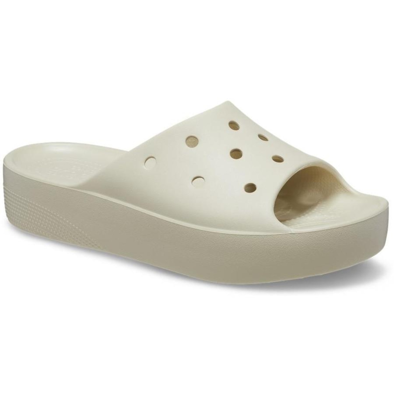 Chinelo Crocs Classic Plataform Slide - Feminino - Foto 4