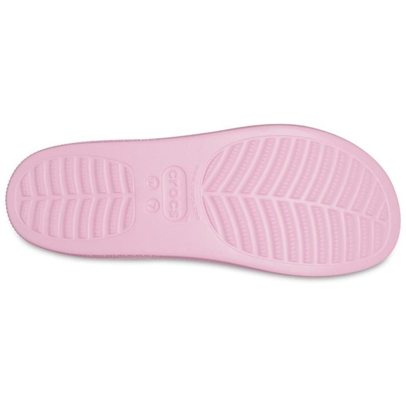 Chinelo Crocs Classic Plataform Slide Flamingo - Feminino - Foto 6