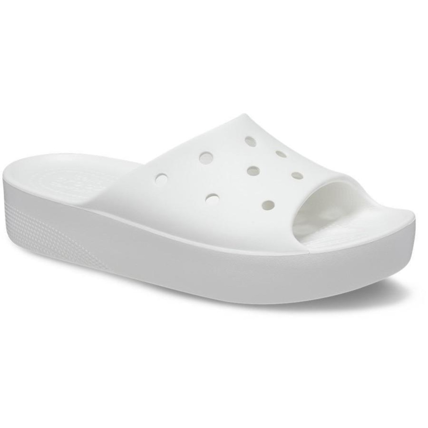 Chinelo Crocs Classic Plataform Slide - Feminino - Foto 4