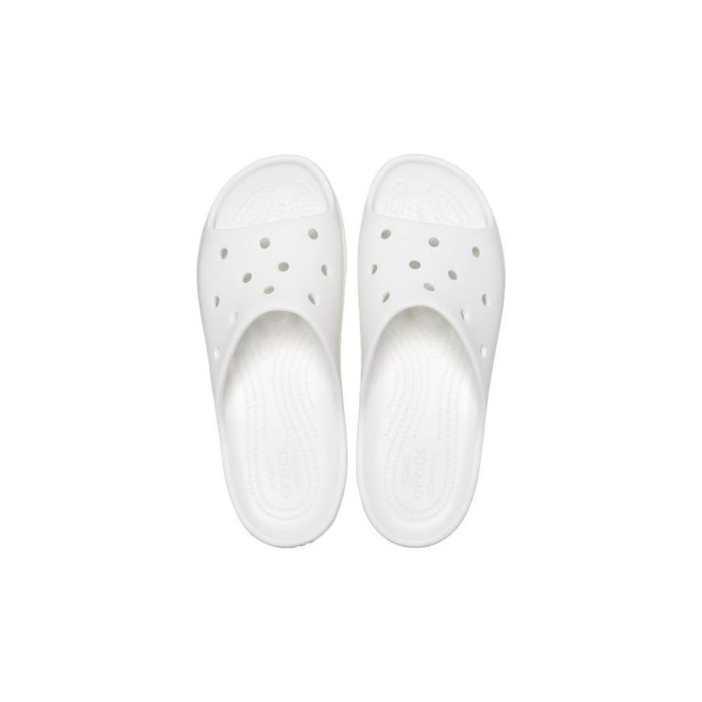 Chinelo Crocs Classic Plataform Slide - Feminino - Foto 5