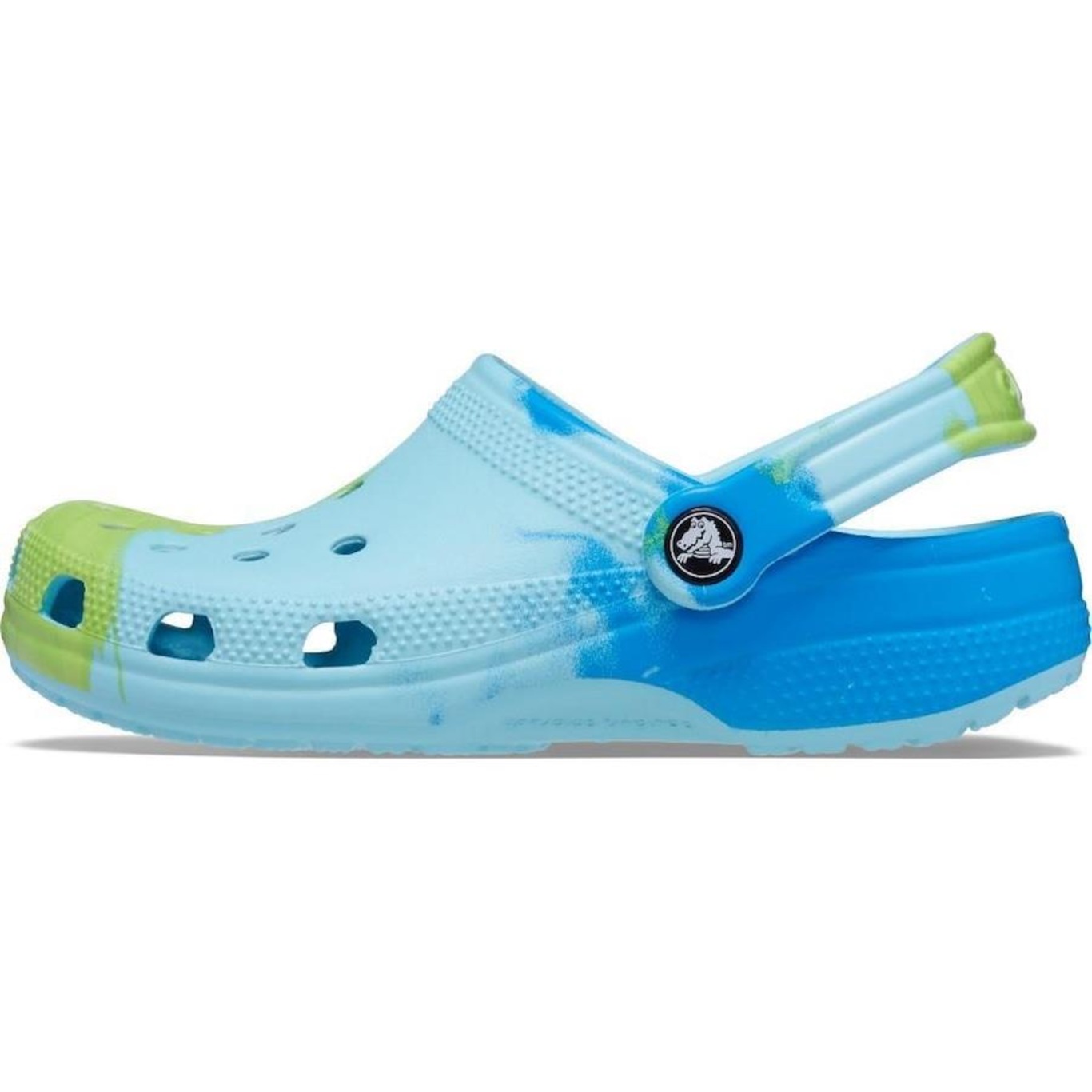 Chinelo Crocs Classic Ombre Clog - Unissex - Foto 2