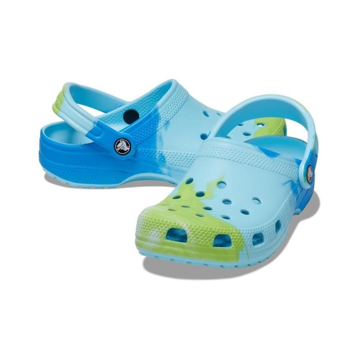 Chinelo Crocs Classic Ombre Clog - Unissex - Foto 3