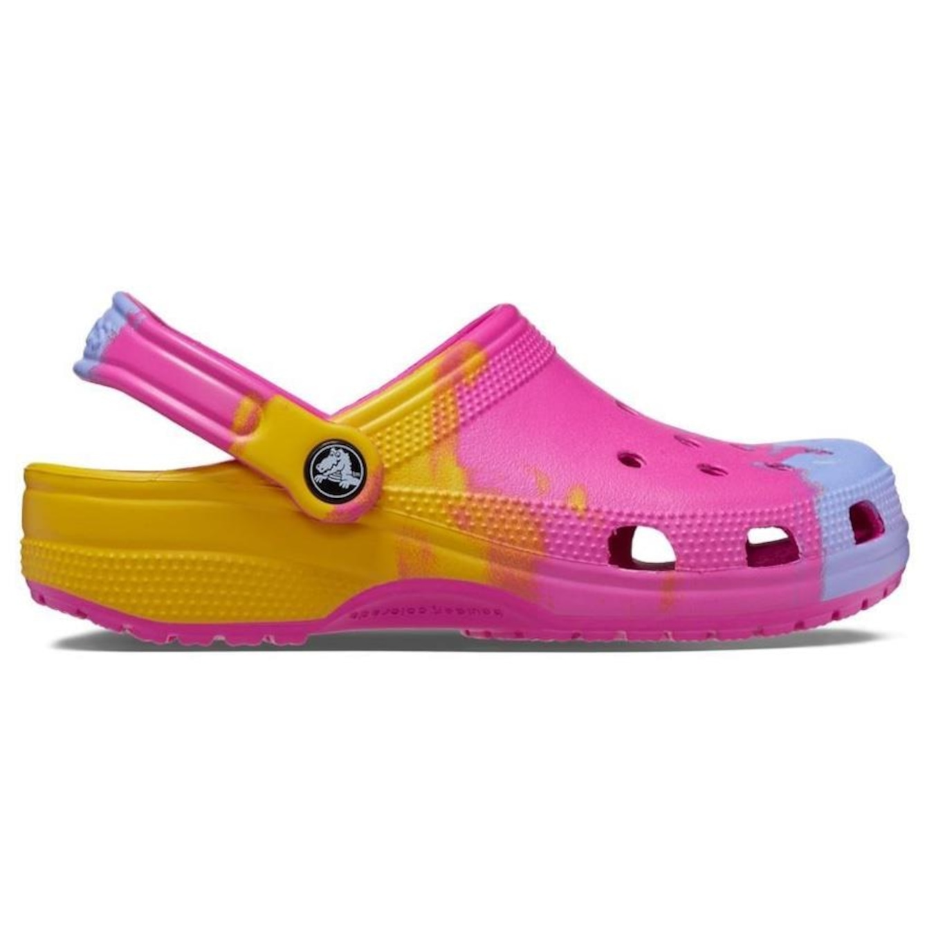 Chinelo Crocs Classic Ombre Clog J- Unissex - Foto 1