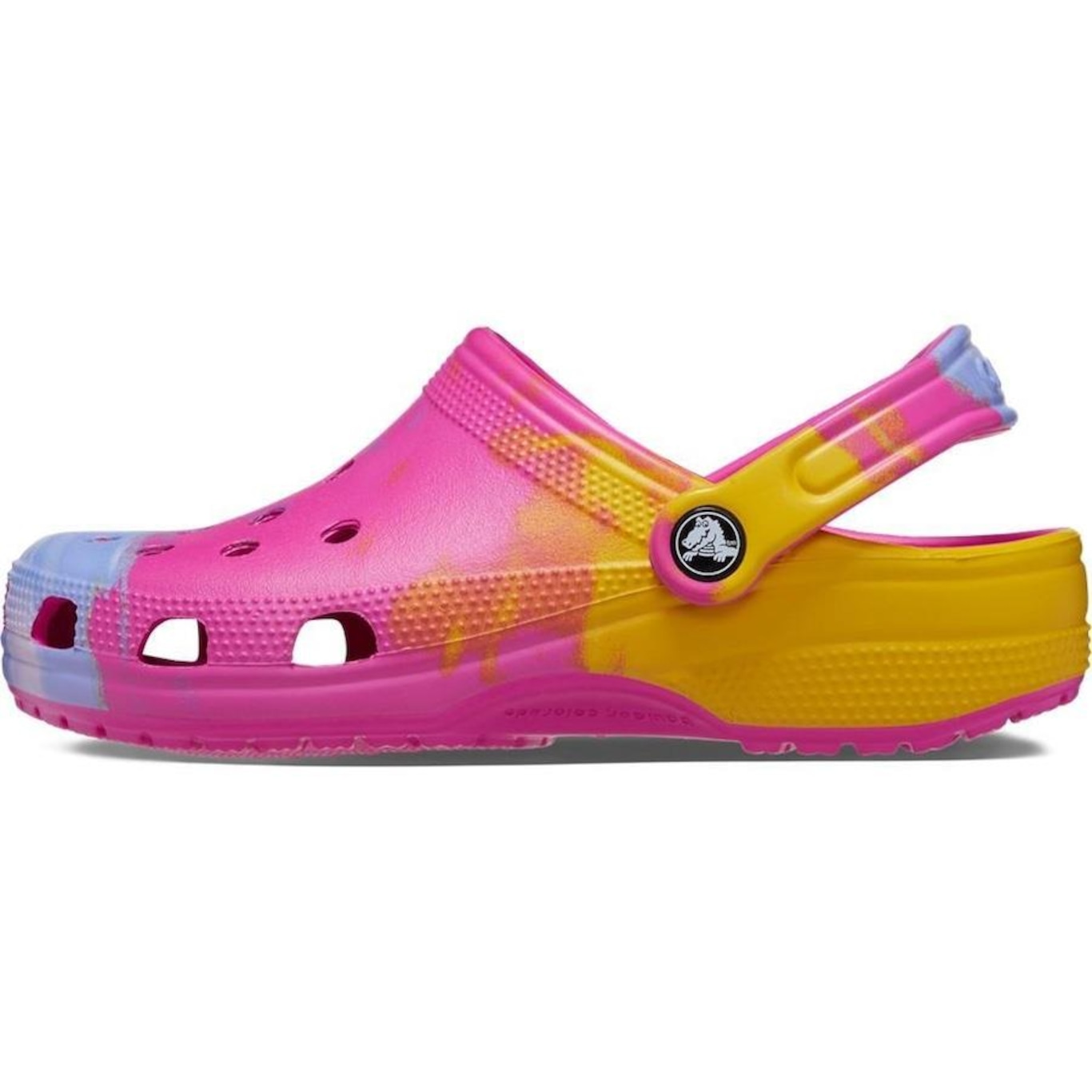 Chinelo Crocs Classic Ombre Clog J- Unissex - Foto 2