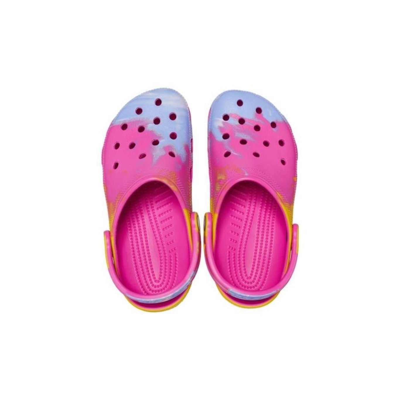 Chinelo Crocs Classic Ombre Clog J- Unissex - Foto 5