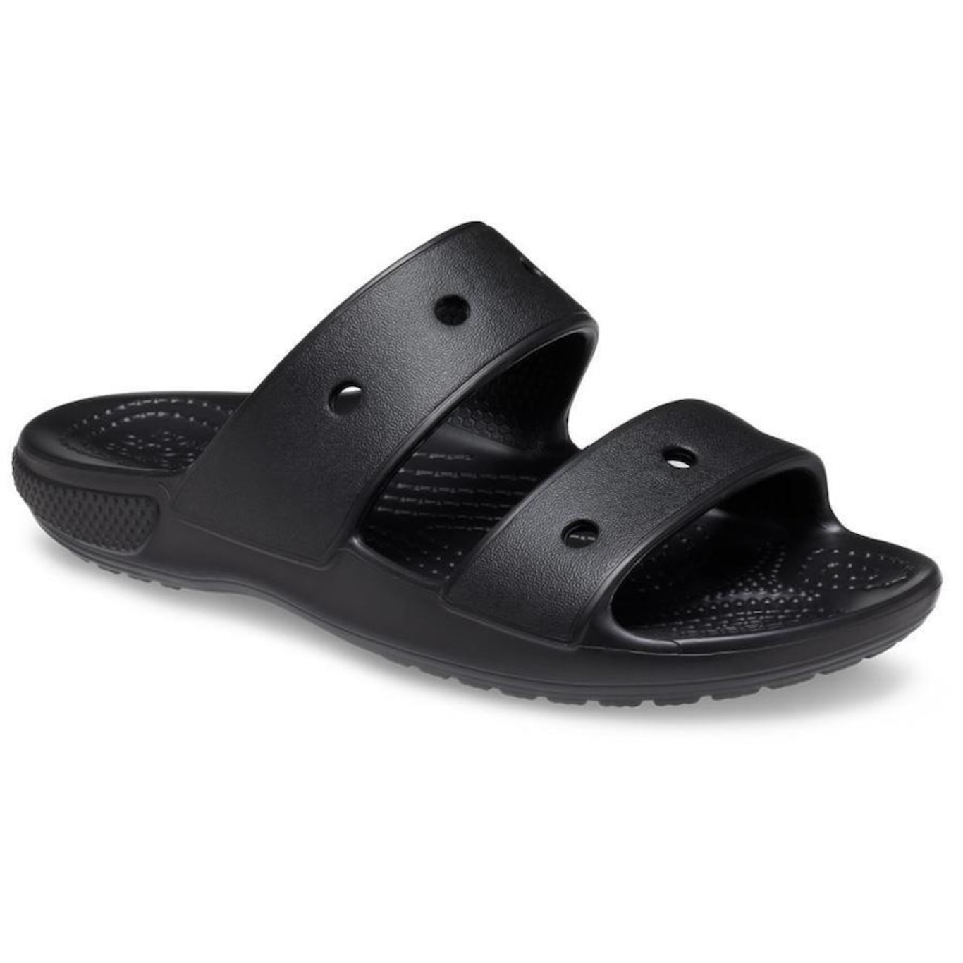 Chinelo Slide Crocs Classic Sandal K - Infantil - Foto 3