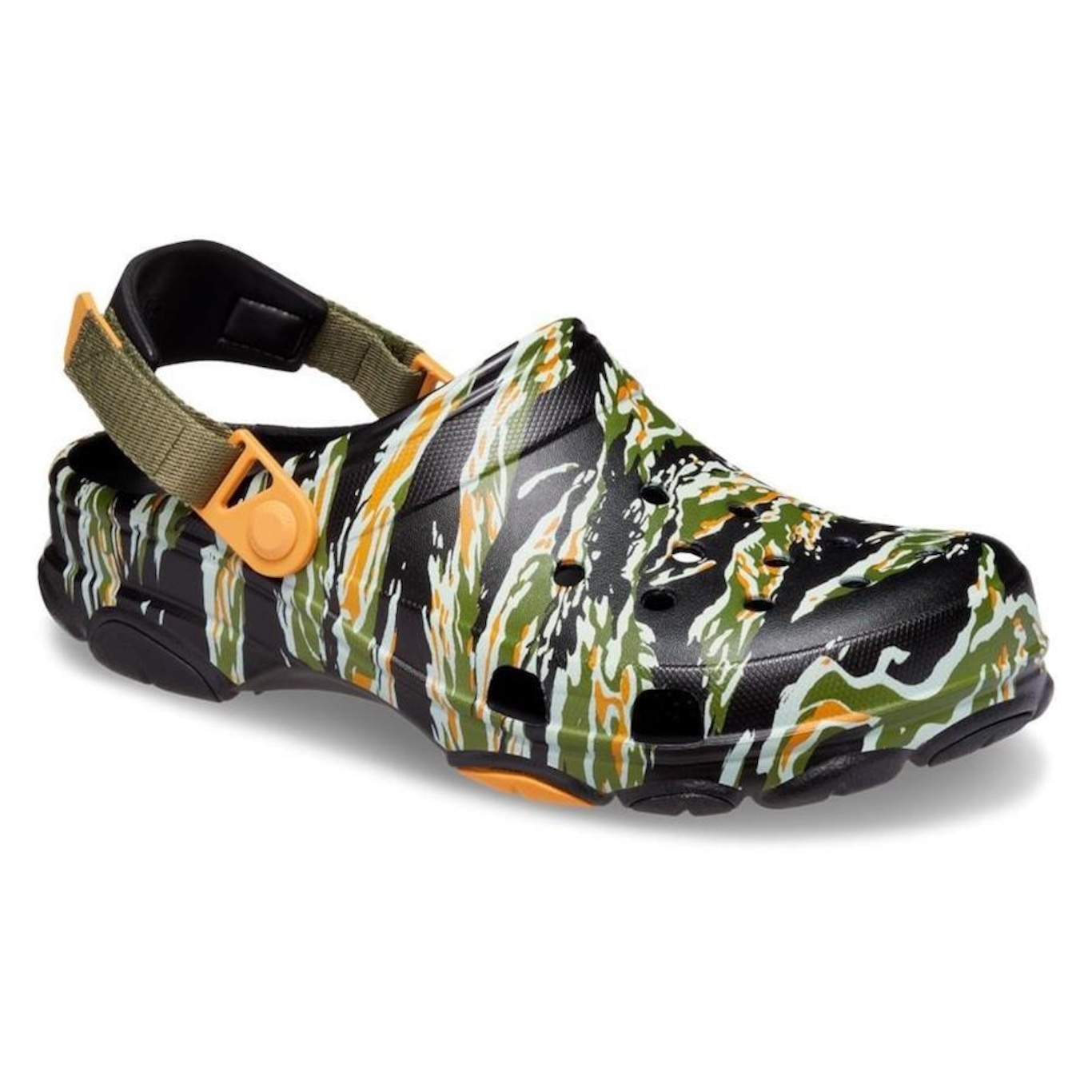 Sandália Crocs Classic All Terrian Camo Clog - Masculino - Foto 4