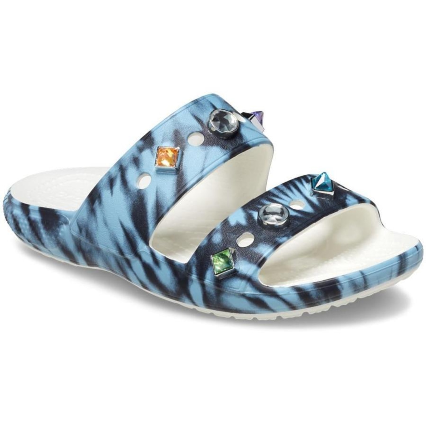 Chinelo Slide Crocs Classic Lil Rebel Sandal K - Infantil - Foto 2