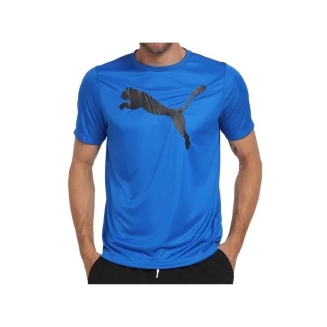 Camiseta Puma Active Big Logo - Masculina - Foto 1