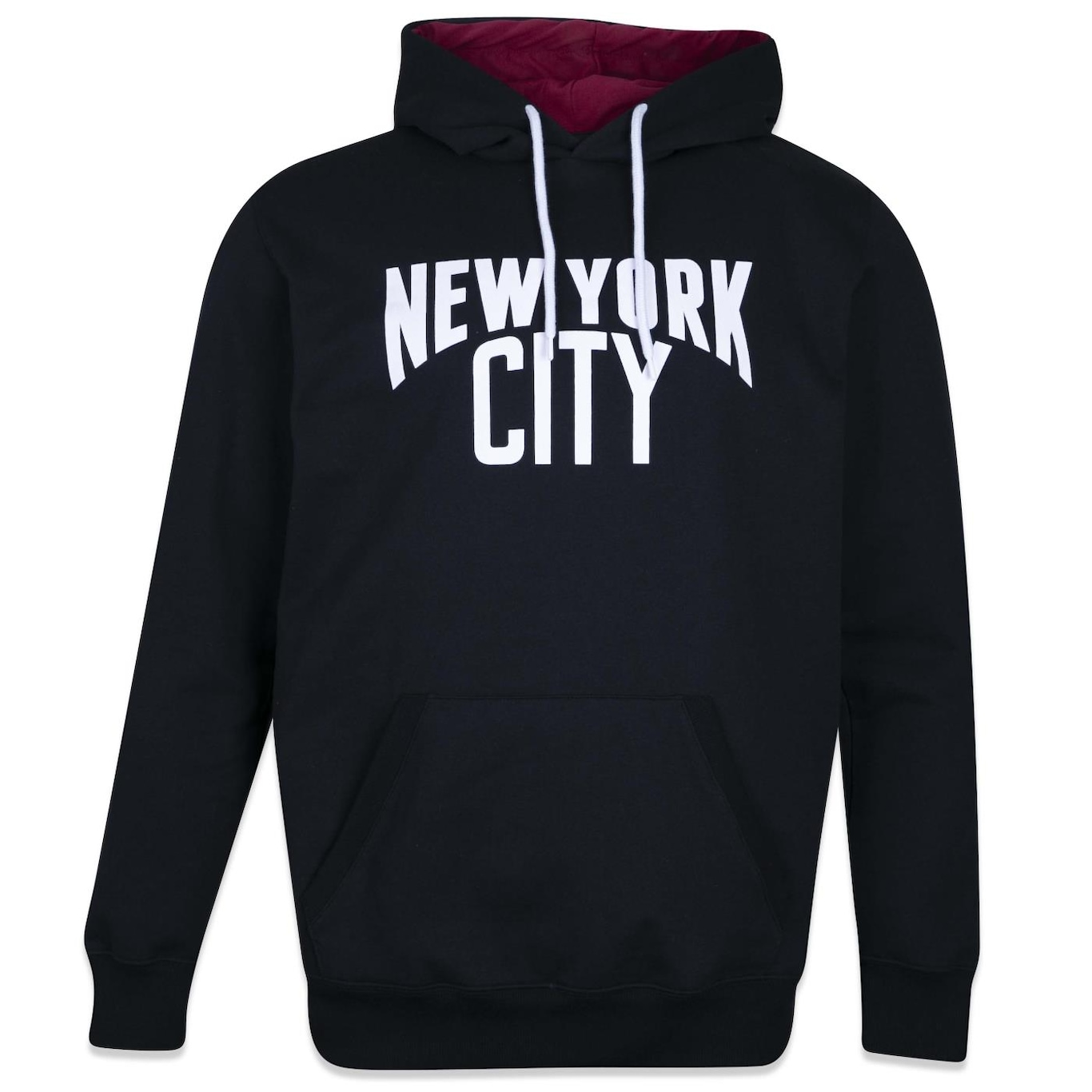 Blusão de Moletom com Capuz New Era New York City Back To School - Masculino - Foto 1