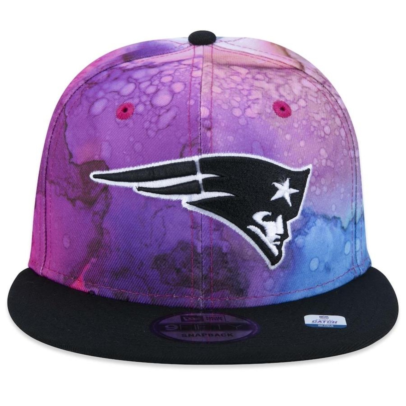 Boné Aba Reta New Era 9FIFTY New England Patriots Crucial Catch 2022 - Snapback - Adulto - Foto 2