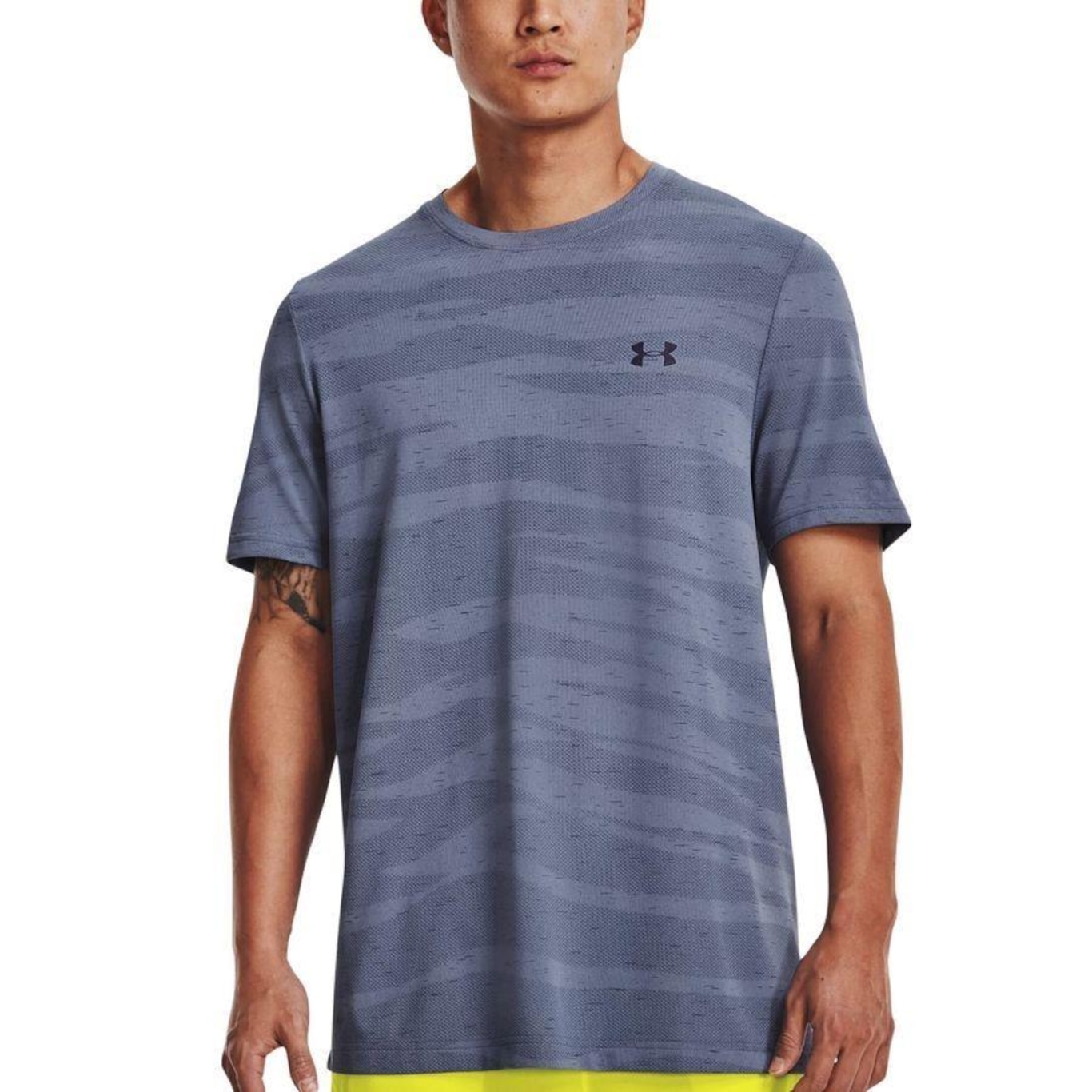 Camiseta Under Armour Seamless Wave - Masculina - Foto 1