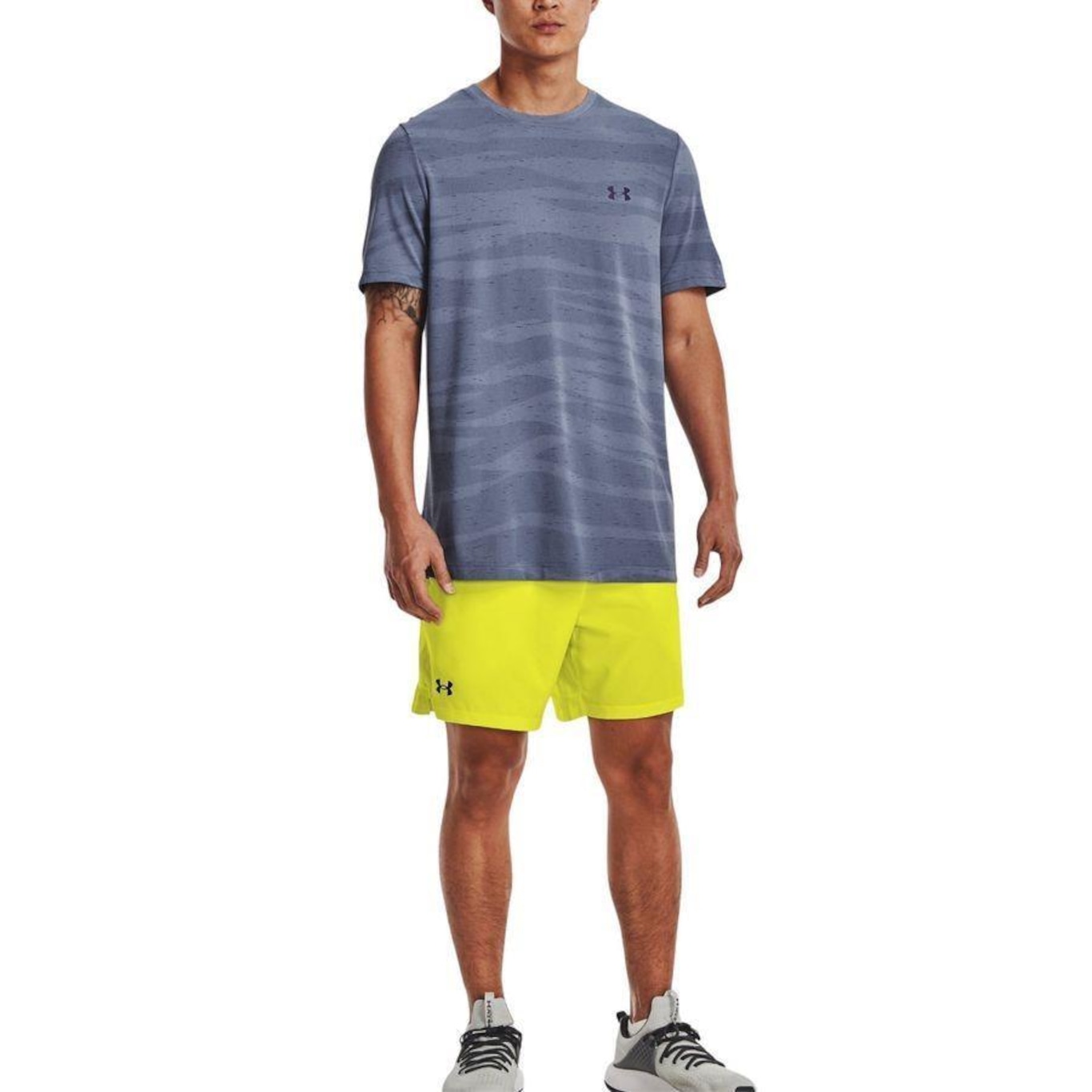 Camiseta Under Armour Seamless Wave - Masculina - Foto 3