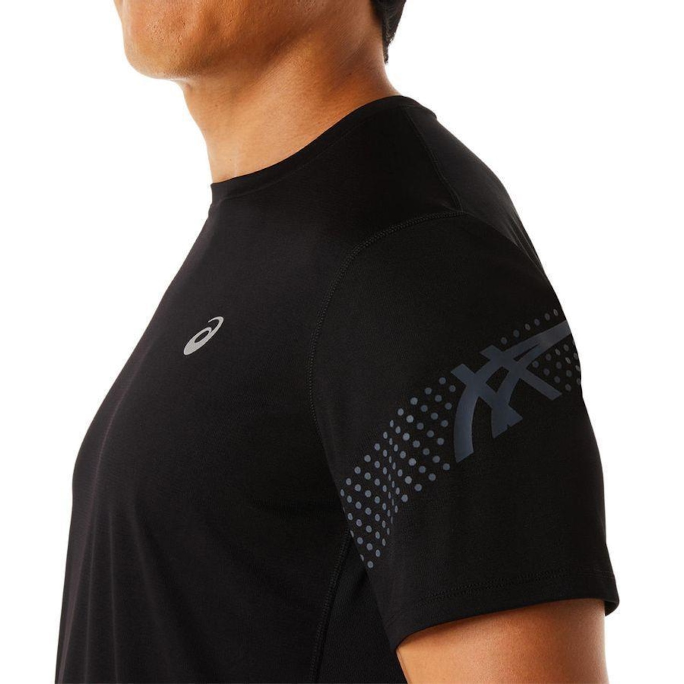 Camiseta Asics Icon - Masculina - Foto 5