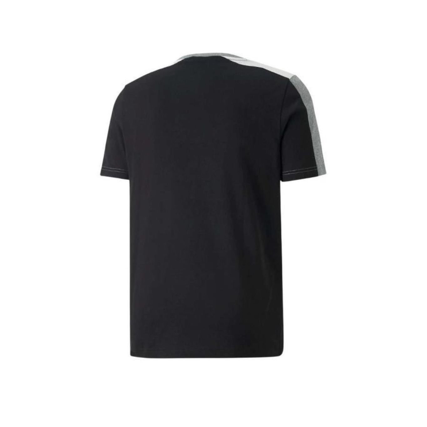 Camiseta Puma Manga Curta Essential Block Tee - Masculina - Foto 2