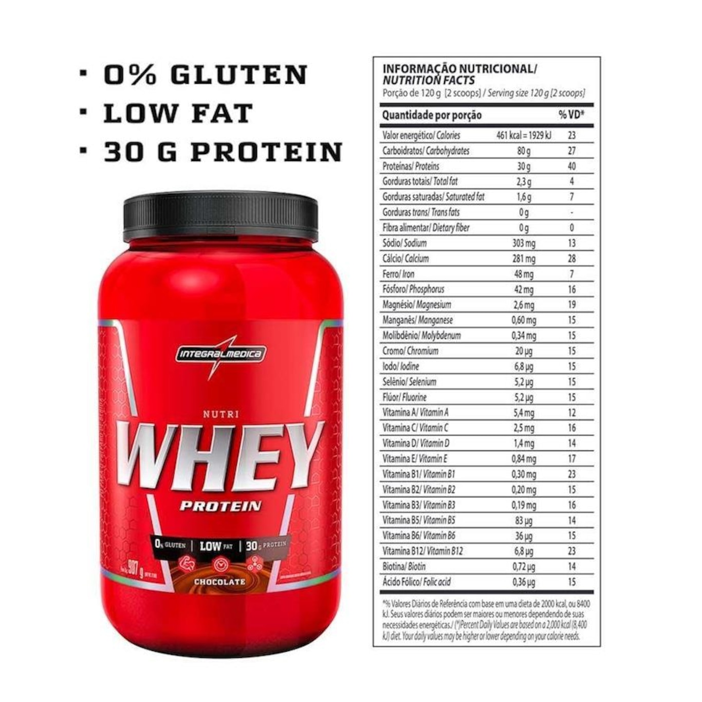 Nutri Whey Protein Integralmédica - 907G - Foto 2