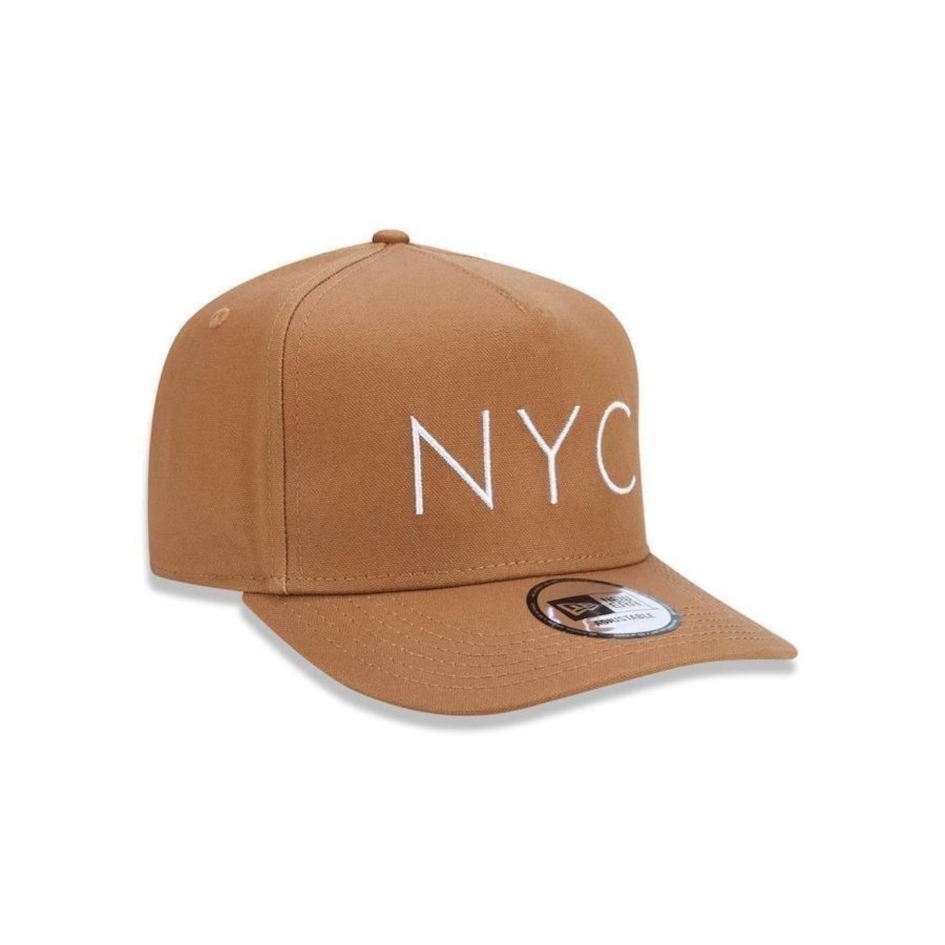 BONÉ NEW ERA 9FORTY A-FRAME NYC KAKI - SNAPBACK - ADULTO - Foto 3