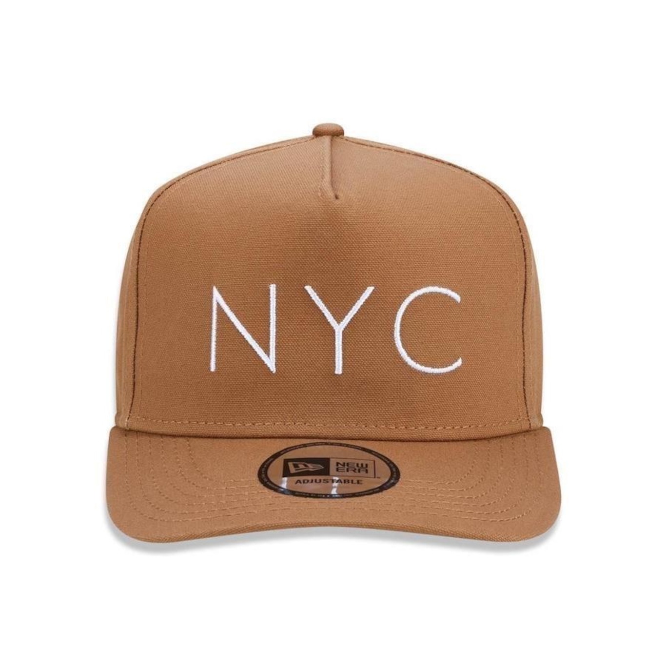 BONÉ NEW ERA 9FORTY A-FRAME NYC KAKI - SNAPBACK - ADULTO - Foto 4