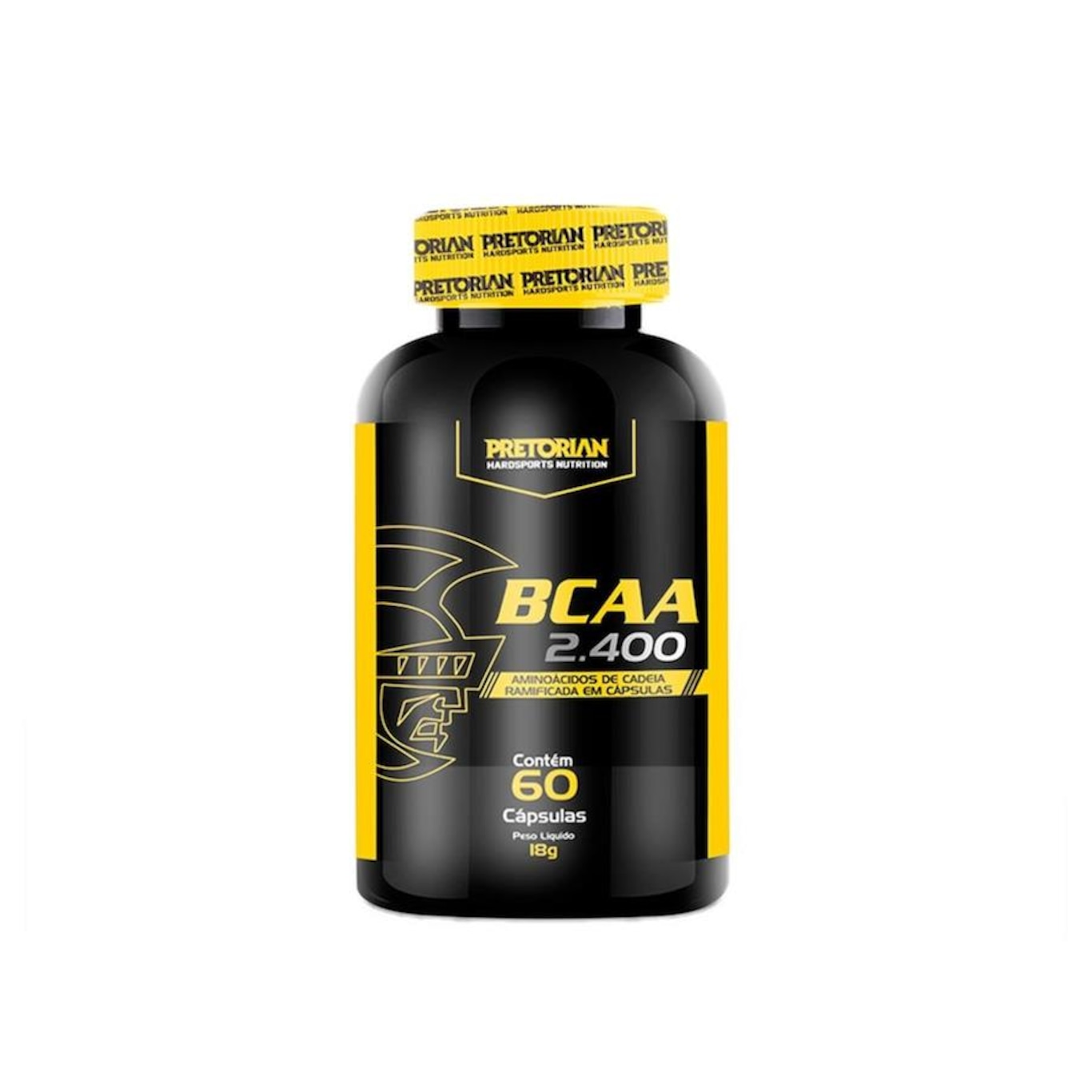 BCAA 2.400 Pretorian - 60 Tabs - Foto 1