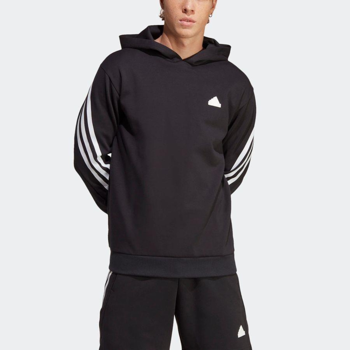 Blusão de Moletom com Capuz adidas Future Icon - Masculino - Foto 5