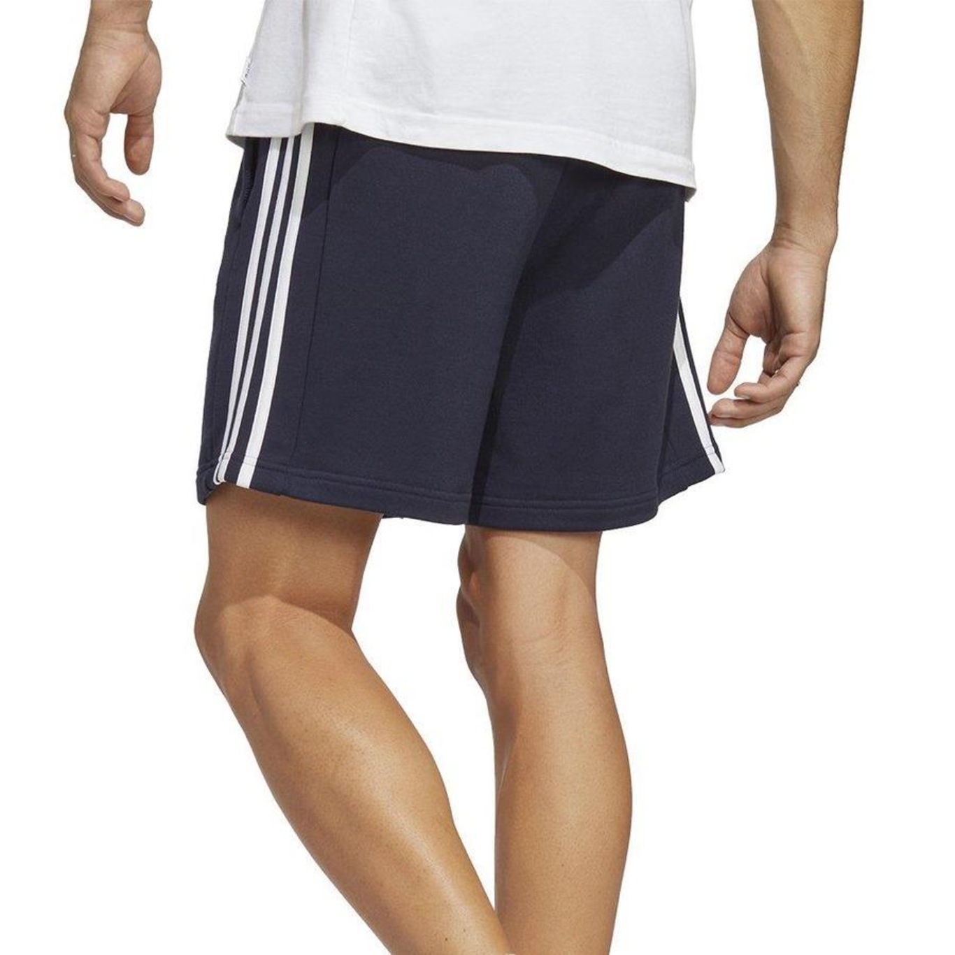 Bermuda Addias 2 Stripes Sho - Masculina - Foto 3