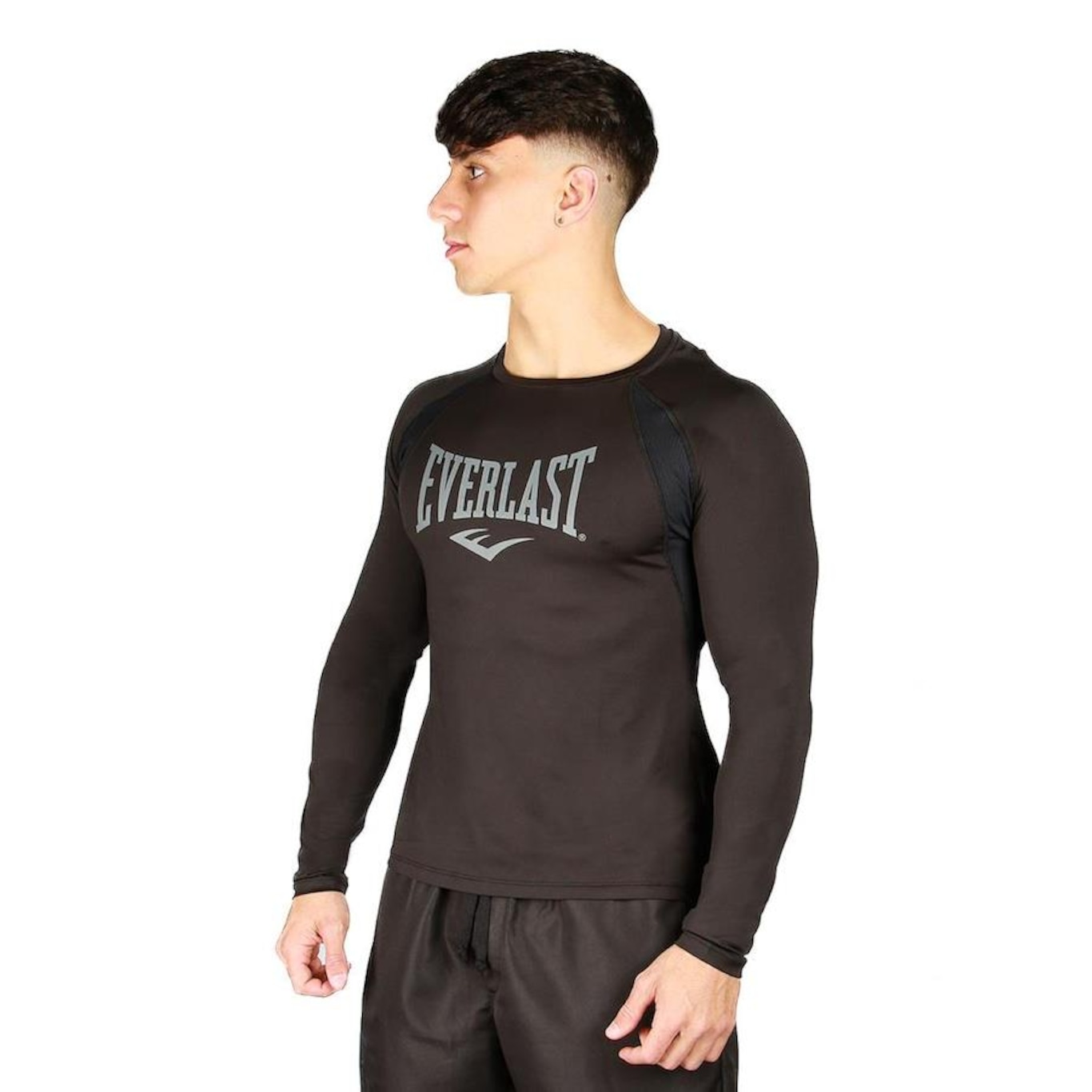 Rash Guard Everlast Microfibra Manga Longa - Masculina - Foto 3