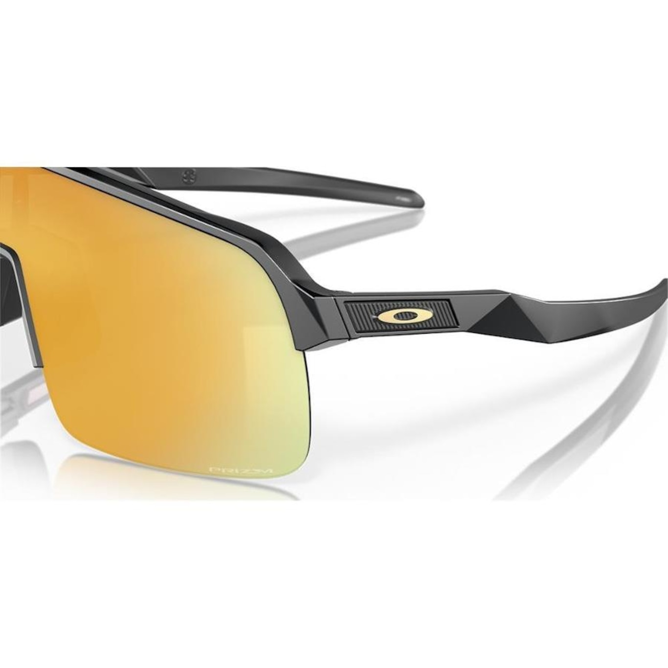 Óculos de Sol Unissex Oakley Sutro Lite Matte Carbon Prizm 24K - Foto 2