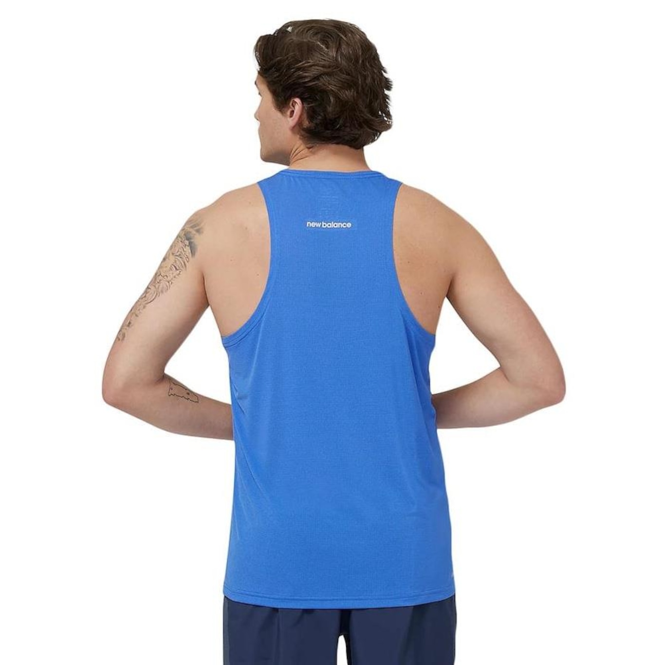 Camiseta Regata New Balance Accelerate Singlet - Masculina - Foto 3