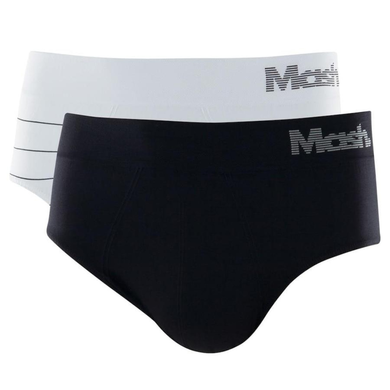 Kit Cuecas Slip Mash Microfibra - 2 unidades - Adulto - Foto 1