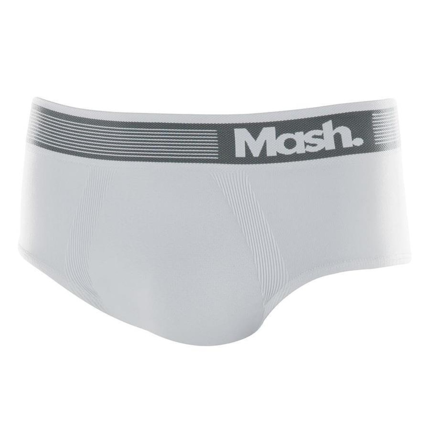 Cueca Slip Mash Microfibra sem Costura - Adulto - Foto 1