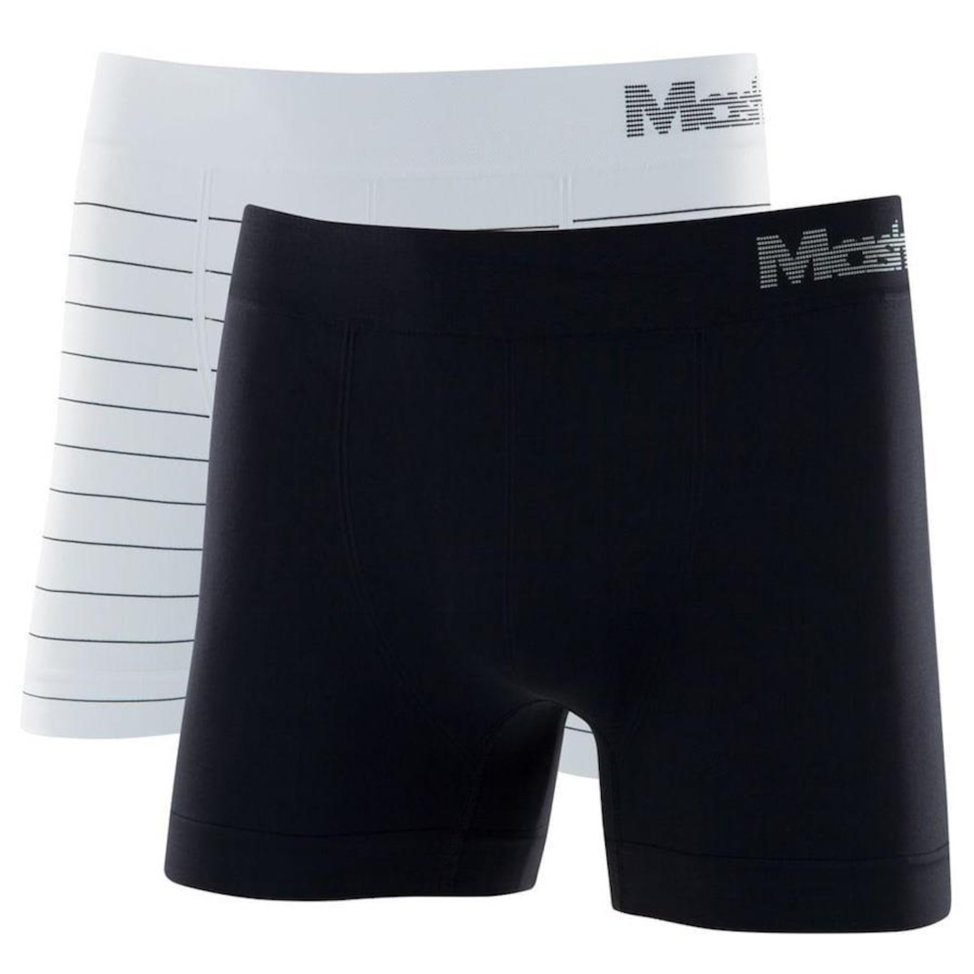 Cueca Boxer Mash Microfibra sem Costura - 2 Unidades - Adulto - Foto 1