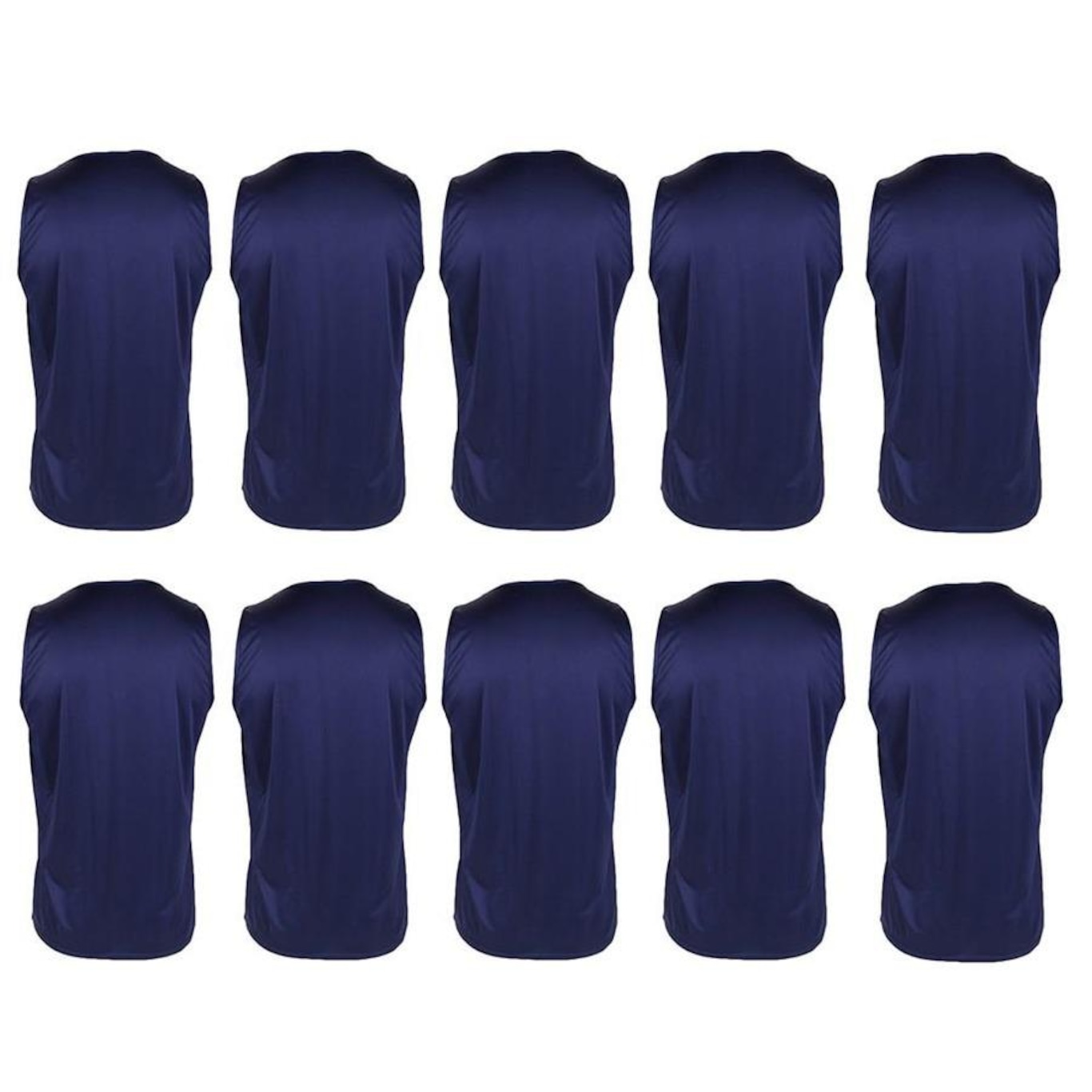 Kit Camisetas Regatas PMC Básica - 10 Unidades - Masculina - Foto 2