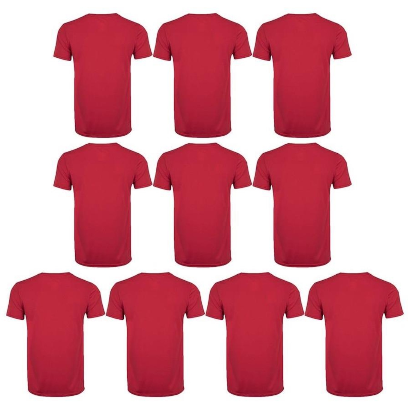 Kit Camisetas PMC Básica - 10 Unidades - Masculina - Foto 2