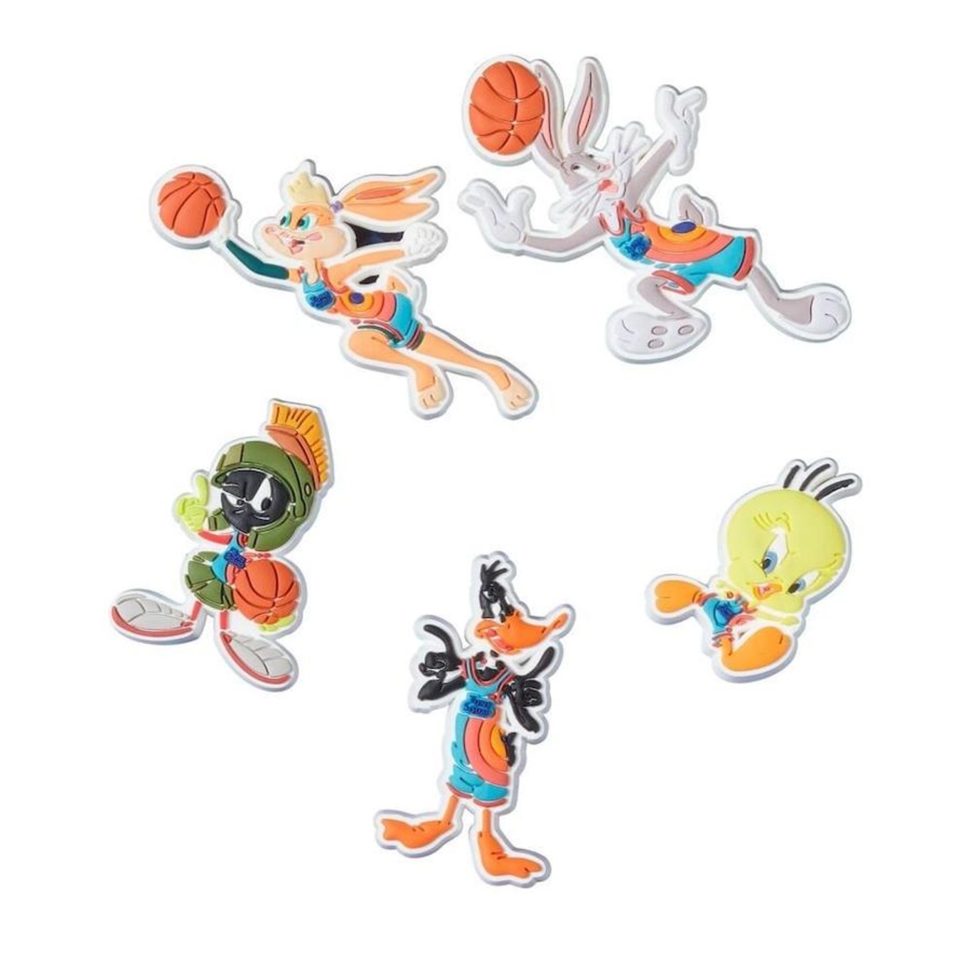 Jibbitz Crocs Personagens Space Jam 2 - 5 unidades - Foto 1