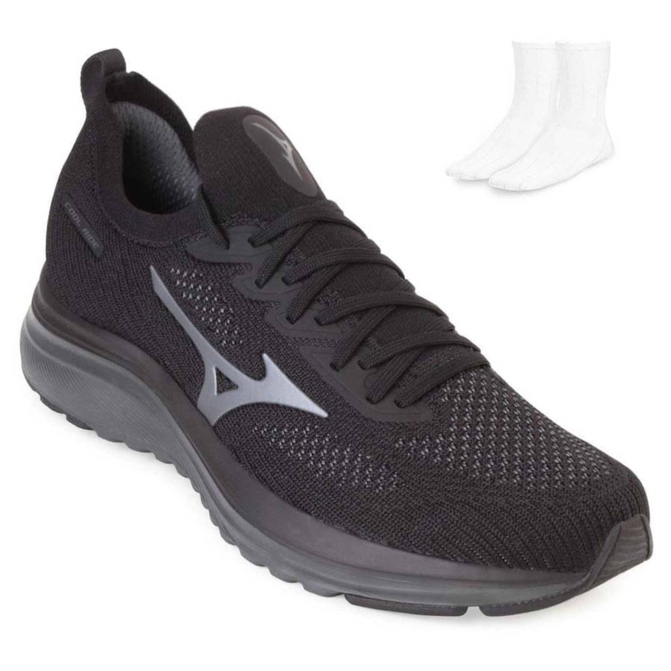 Tênis Mizuno Cool Ride e Meia Mz23 - Masculino - Foto 1