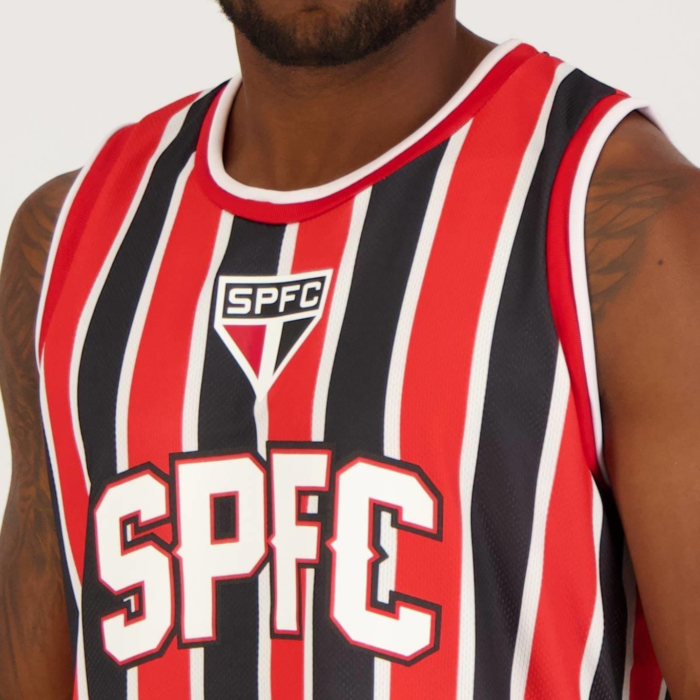 Camiseta do São Paulo Masculina Regata XPS Sports Basquete - Foto 4