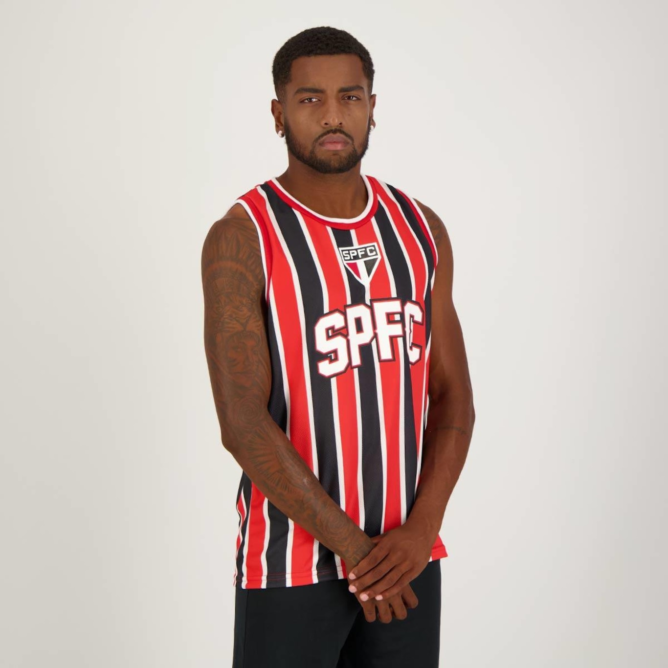 Camiseta do São Paulo Masculina Regata XPS Sports Basquete - Foto 5