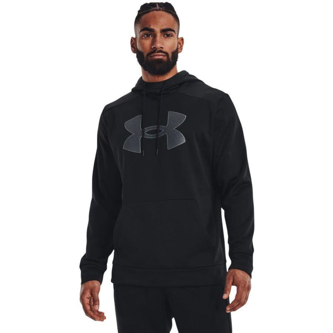 Blusão de Moletom Under Armour Fleece Big Logo - Masculino - Foto 1