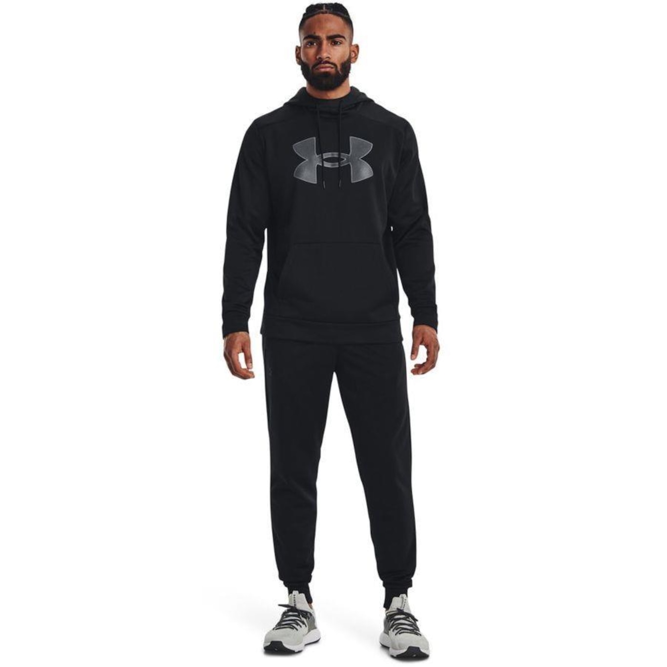 Blusão de Moletom Under Armour Fleece Big Logo - Masculino - Foto 4