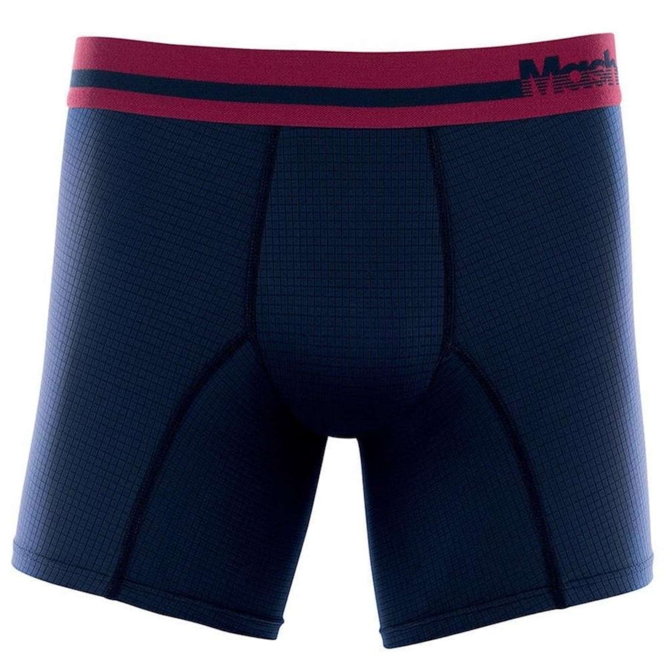 Cueca Boxer Mash Longa Active Microfibra - Adulto - Foto 1