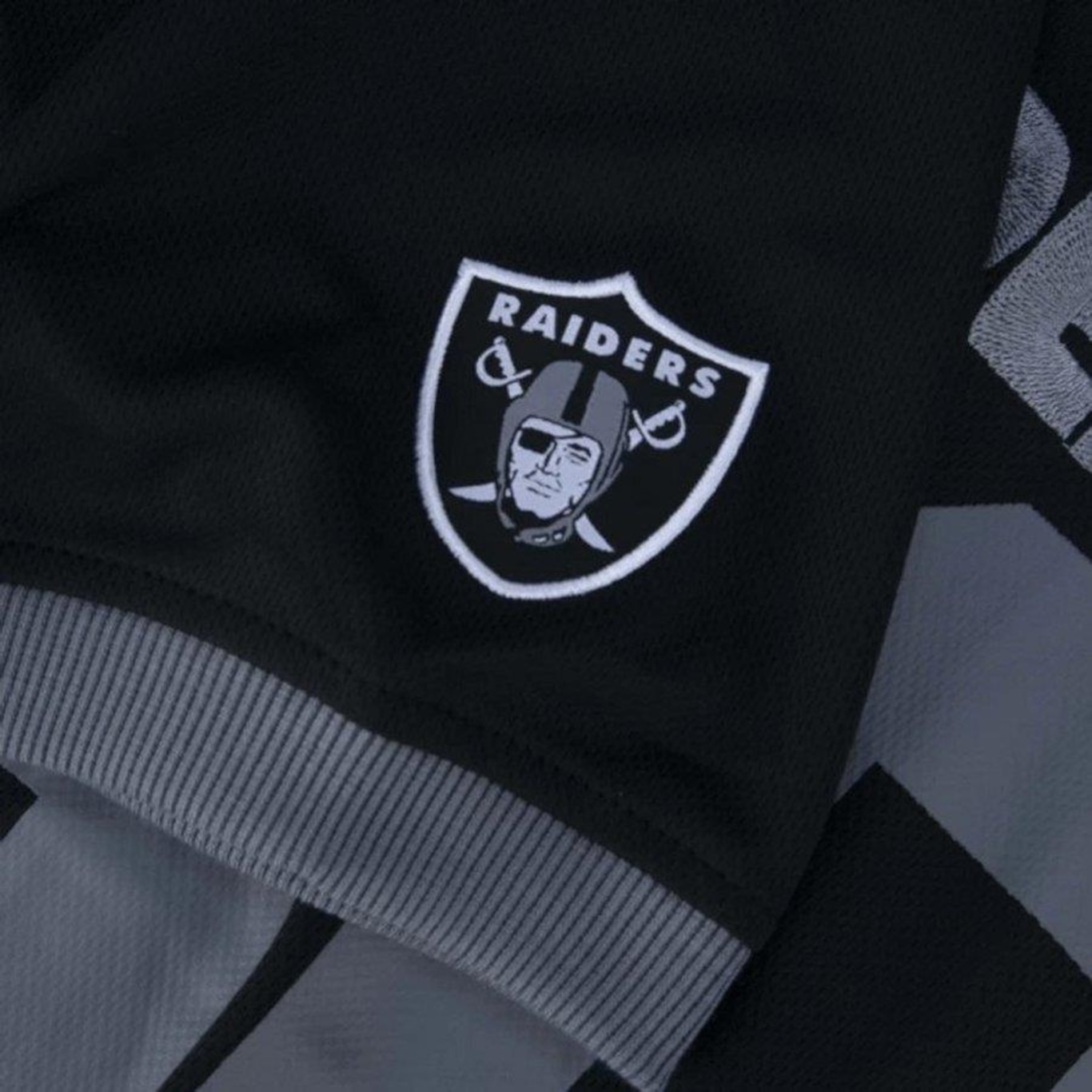 Camisa New Era NFL Las Vegas Raiders Jersey Core - Masculina - Foto 3