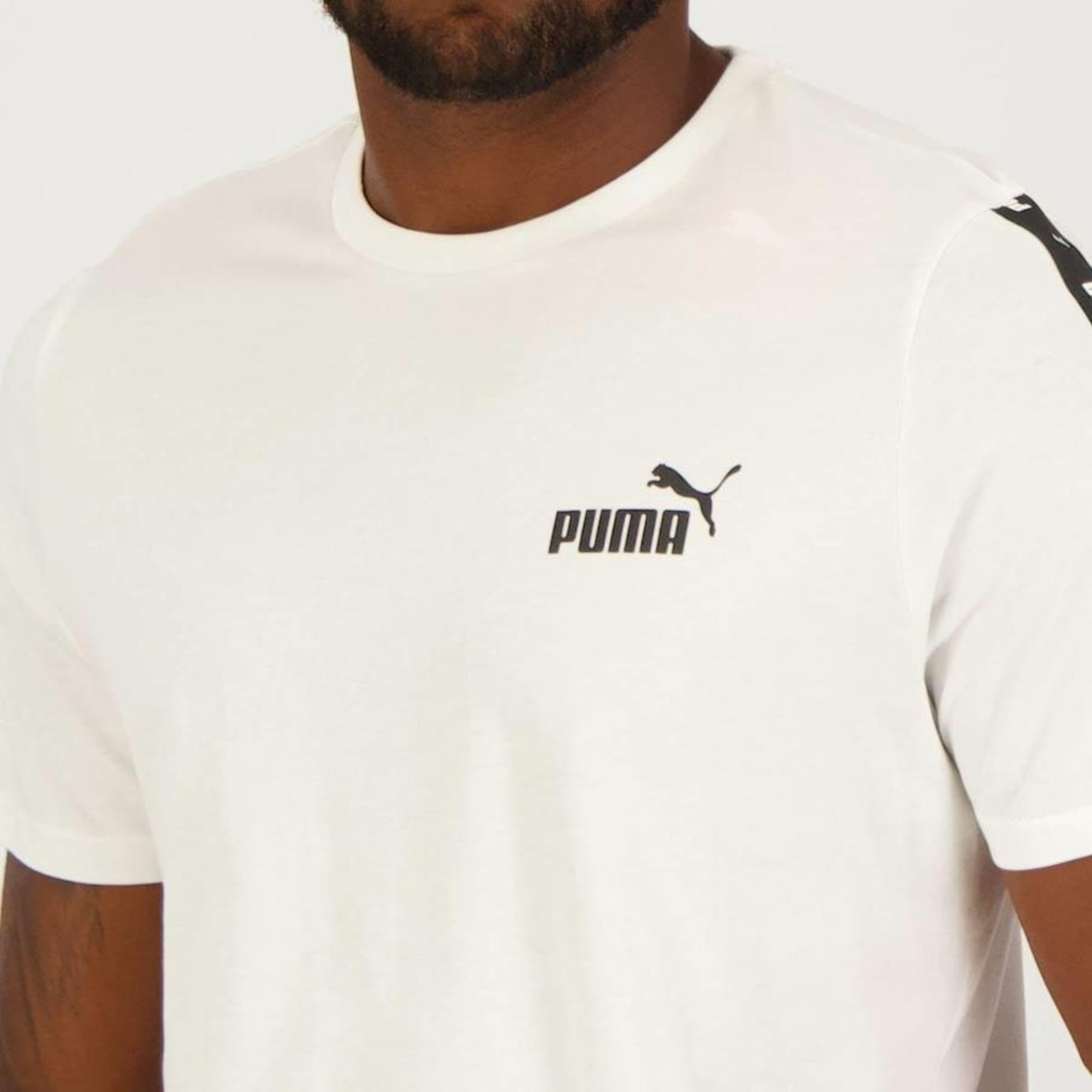 Camiseta Puma ESS+ Tape - Masculina - Foto 4